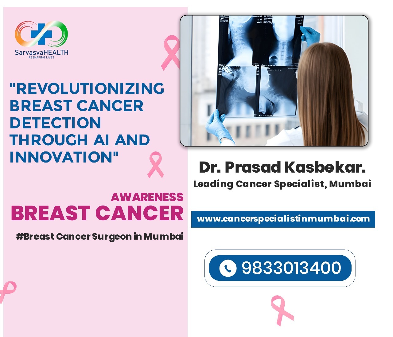 AI and Innovation in Breast Cancer Treatment in Mumbai | Dr. Prasad Kasbekar