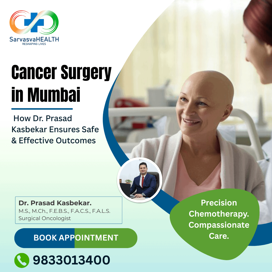 Cancer Surgery in Mumbai: How Dr. Prasad Kasbekar Ensures Safe & Effective Outcomes